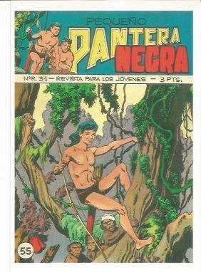 Ficha tebeo 5766: Pequeño Pantera Negra