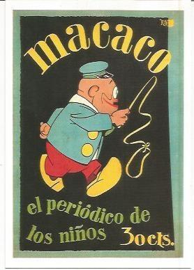 Ficha tebeo 5749: Macaco, el periodico de los niños