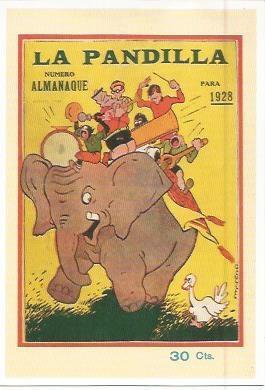 Ficha tebeo 5746: La Pandilla, almanaque año 1928