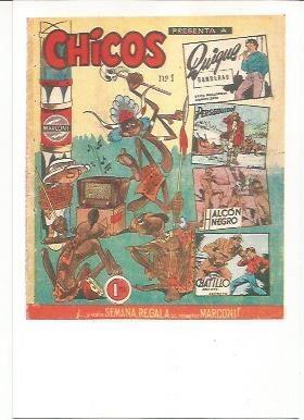 Ficha tebeo 5729: Chicos, año 1954