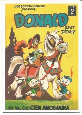 Ficha tebeo 5736: Donald, coleccion Bongo