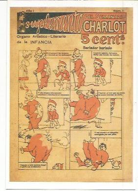 Ficha tebeo 5745: Charlot - Suplemento año 1917