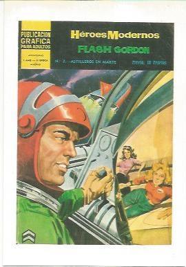 Ficha tebeo 5796: Heroes modernos. Flash Gordon