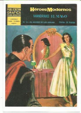 Ficha tebeo 5799: Heroes modernos. Mandrake el Mago