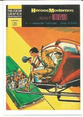 Ficha tebeo 5800: Heroes modernos. Juan el Intrepido