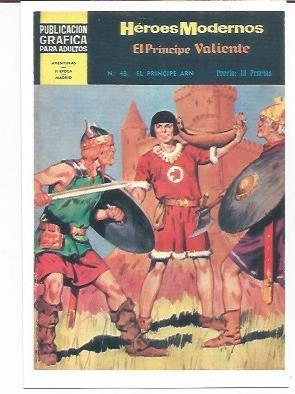 Ficha tebeo 5801: Heroes modernos. El Principe Valiente