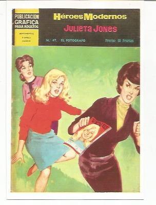 Ficha tebeo 5805: Heroes modernos. Julieta Jones
