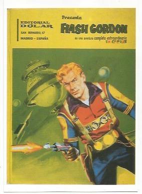Ficha tebeo 5792: Flash Gordon, colección Dólar