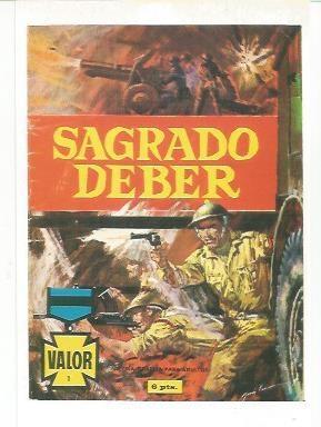 Ficha tebeo 5774: Valor. Sagrado Deber