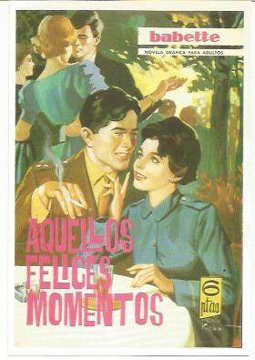 Ficha tebeo 5769: Babette. Aquellos felices momentos