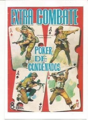 Ficha tebeo 5783: Extra Combate. Poker de condenados