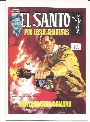 Ficha tebeo 5784: El Santo. Contrabando humano