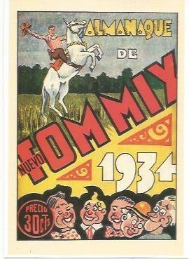 Ficha tebeo 5676: Almanaque 1934 de Nuevo Tom Mix