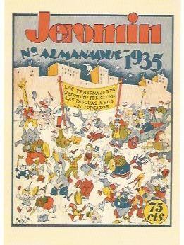 Ficha tebeo 5677: Almanaque 1935 Jeronim