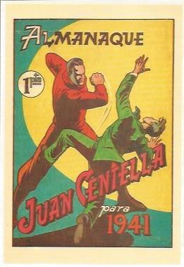 Ficha tebeo 5642: Almanaque de Juan Centella 1941