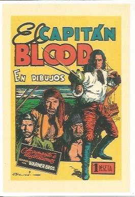 Ficha tebeo 5646: El Capitan Blood en dibujos