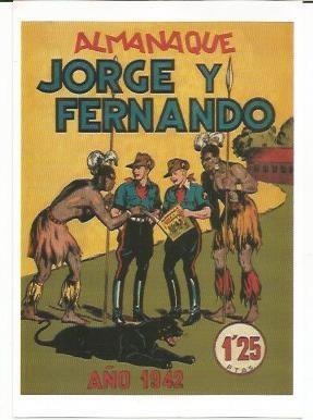 Ficha tebeo 5648: Almanaque 1942 Jorge y Fernando