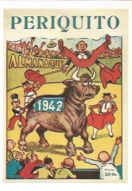 Ficha tebeo 5654: Almanaque 1942 Periquito