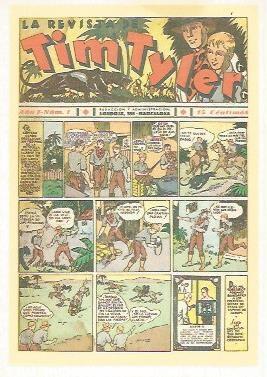 Ficha tebeo 5690: Tim Tyler año 1936