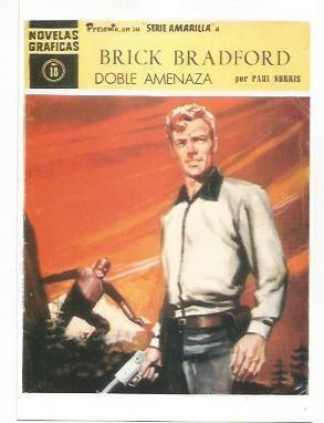 Ficha tebeo 5927: Brick Bradford, por Paul Norris