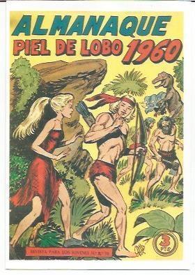 Ficha tebeo 5930: Almanaque 1960 de Piel de Lobo