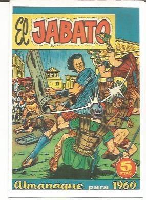 Ficha tebeo 5933: El Jabato, almanaque para 1960