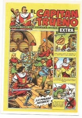 Ficha tebeo 5938: El Capitan Trueno, extra 1960
