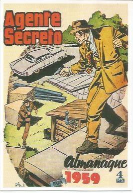 Ficha tebeo 5907: Agente Secreto. Almanaque 1959