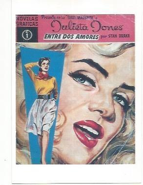 Ficha tebeo 5911: Julieta Jones. Entre dos amores