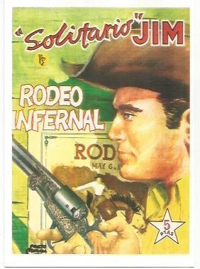Ficha tebeo 5917: Solitario Jim. Rodeo infernal