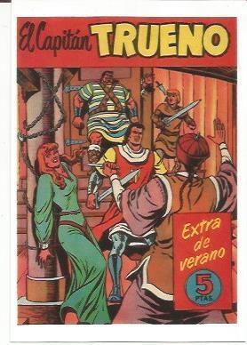 Ficha tebeo 5910: El Capitan Trueno. Extra de verano