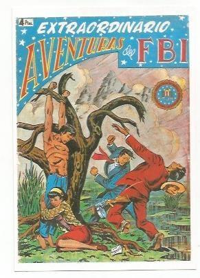 Ficha tebeo 5968: Extraordinario. Aventuras del FBI