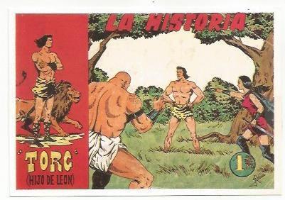 Ficha tebeo 5981: Torg, hijo de Leon.