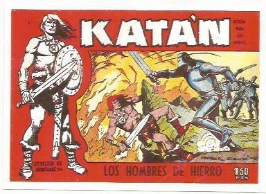 Ficha tebeo 5982: Katan. Los hombres de hierro