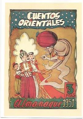 Ficha tebeo 5965: Cuentos orientales. Almanaque 1951