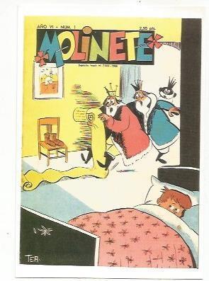 Ficha tebeo 5942: Molinete, año VI