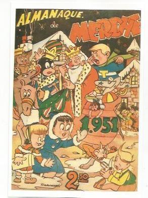 Ficha tebeo 5959: Almanaque Merche, año 1951