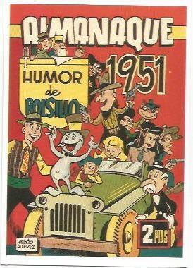 Ficha tebeo 5960: Almanaque 1961 Humor de bolsillo