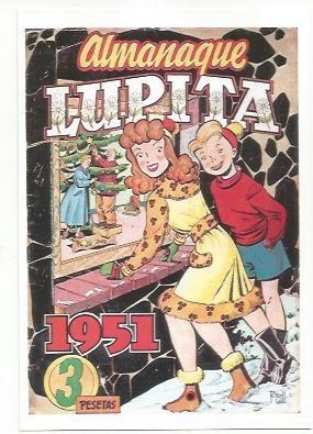 Ficha tebeo 5961: Almanaque Lupita para 1951