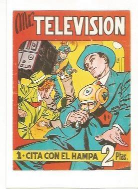 Ficha tebeo 5839: Mr. Television. Cita con el Hampa