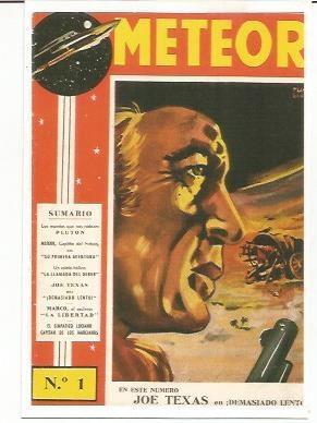 Ficha tebeo 5822: Meteor, año 1955