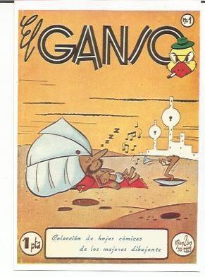 Ficha tebeo 5823: El Ganso, año 1955