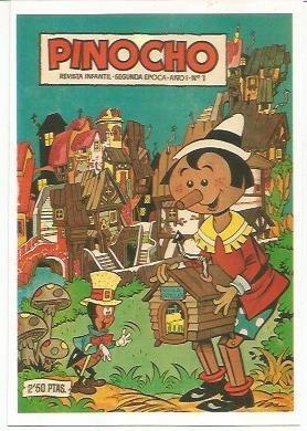 Ficha tebeo 5854: Pinocho, revista infantil. Segunda epoca