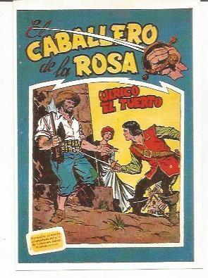 Ficha tebeo 5883: El Caballero de la Rosa. Ulrico el Tuerto