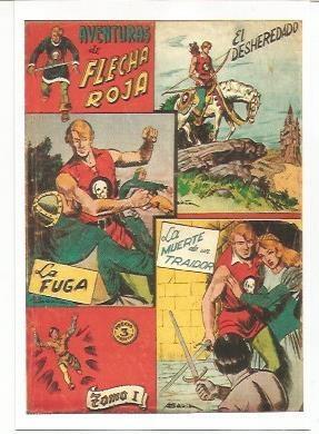 Ficha tebeo 5868: Flecha Roja. El desheredado