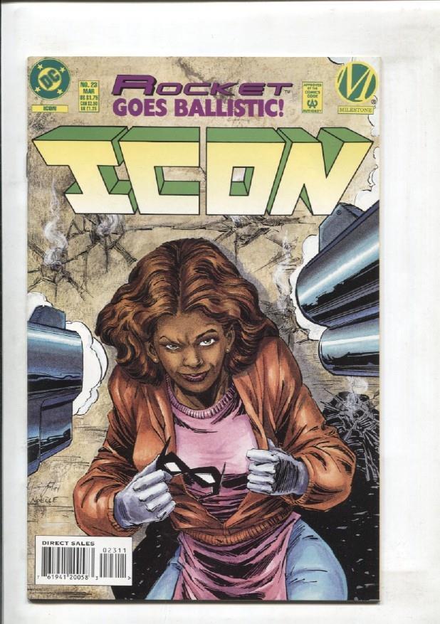 DC Comics: Icon numero 23: Rocket goes ballistic