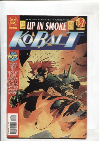 DC Comics:  Kobalt numero 16: Up in smoke