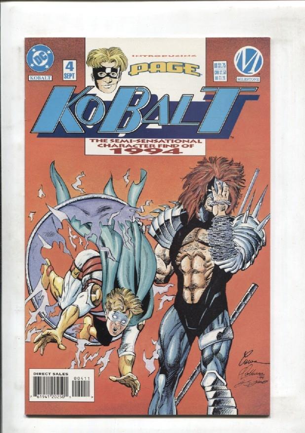 DC Comics:  Kobalt numero 04: The semi sensational character find os 1994