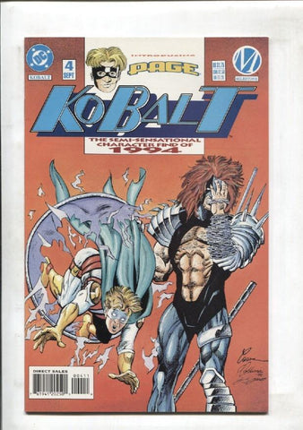DC Comics:  Kobalt numero 04: The semi sensational character find os 1994