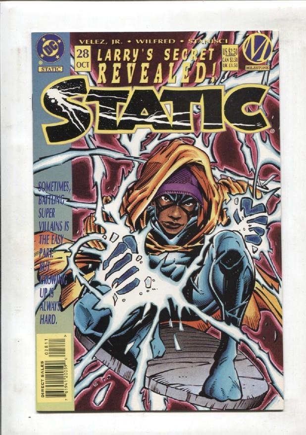 DC Comics: Static numero 28: Larry's secret revealed